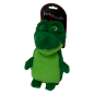 Doudou Alligator avec Squeeker+Crunchy Vert 23,5cm - Jack and Vanilla