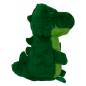 Doudou Alligator avec Squeeker+Crunchy Vert 23,5cm - Jack and Vanilla