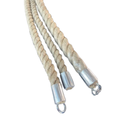 Corde d'Escalade en Sisal avec Attaches en Acier 1,5m x 18mm à 12,95 € - Vogelhof - Parrots & Toys - ROPE0014 - Perchoirs