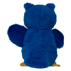 Peluche Zoonimals Hibou avec Squeeker+Crunchy Bleu 26cm - Jack and Vanilla à 12,45 € - Jack and Vanilla - ZOAK370403 - Jouets...