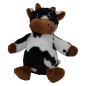 Peluche Zoonimals Vache avec Squeeker+Crunchy Brun 30cm - Jack and Vanilla