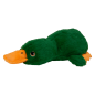 Peluche Zoonimals canardavec Squeeker+Crunchy Vert 26cm - Jack and Vanilla