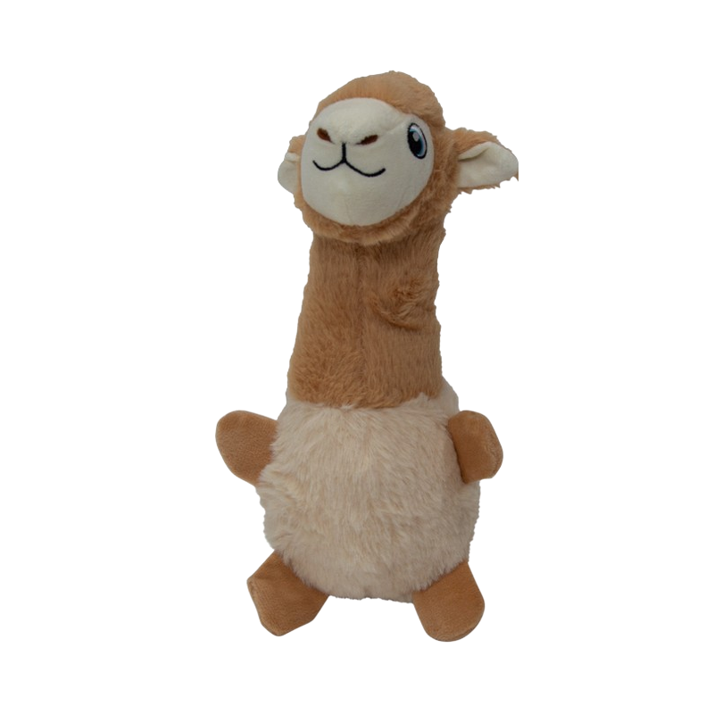 Peluche Zoonimals Alpaga avec Squeeker+Crunchy Beige 26cm - Jack and Vanilla