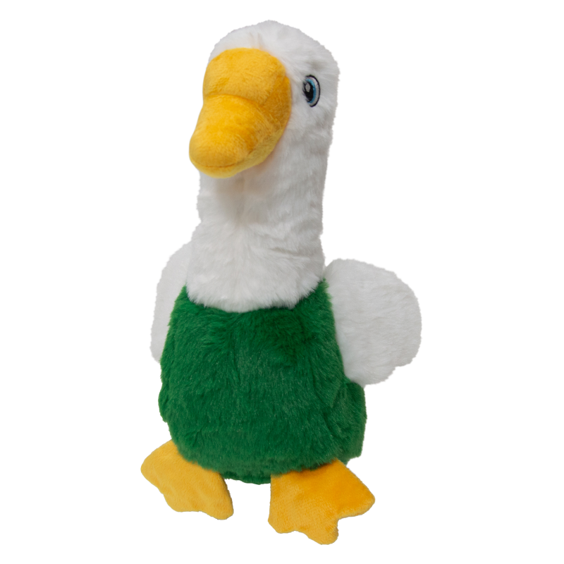 Peluche Zoonimals Canard avec Squeeker+Crunchy Vert 34cm - Jack and Vanilla