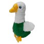 Peluche Zoonimals Canard avec Squeeker+Crunchy Vert 34cm - Jack and Vanilla