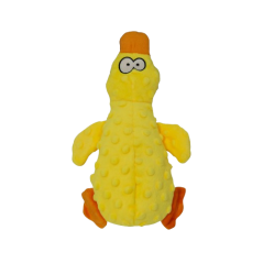 Peluche Bubble Plush Canard Jaune 25cm - Jack and Vanilla à 6,50 € - Jack and Vanilla - 48/2125 - Jouets en peluche