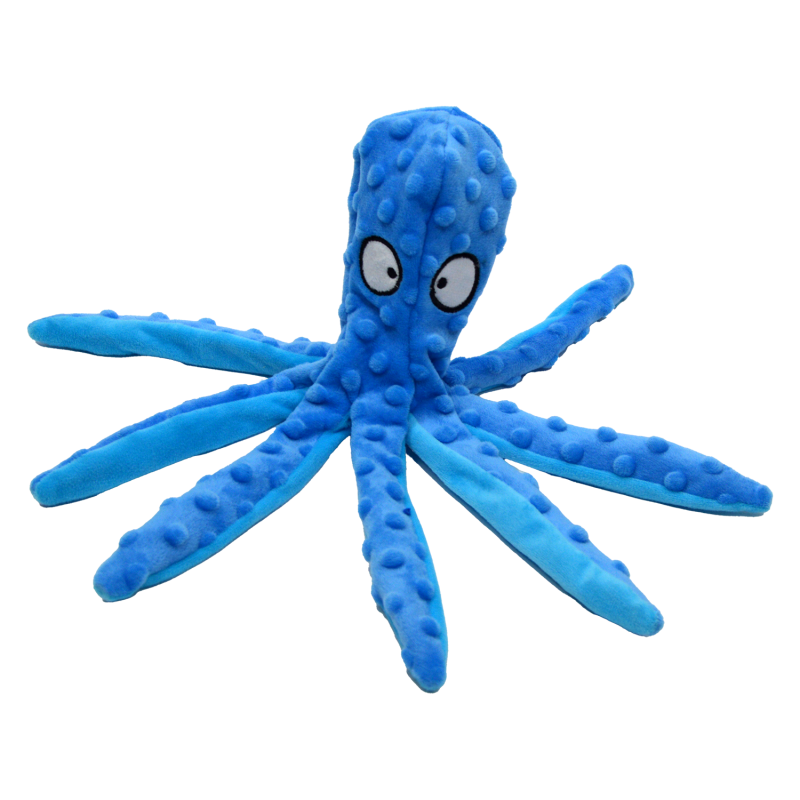 Peluche Bubble Plush Octopus Bleu 32cm - Jack and Vanilla