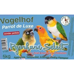 Graines Pyrrhura Select Sans Pellets - 5 kg à 45,95 € - Vogelhof - Parrots & Toys - V195 - Grandes Perruches