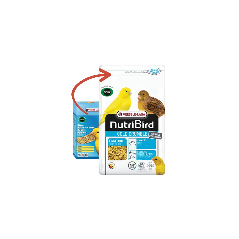 NutriBird Gold Crumble Canaris - 4kg