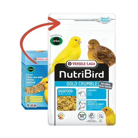 NutriBird Gold Crumble Canaris - 4kg