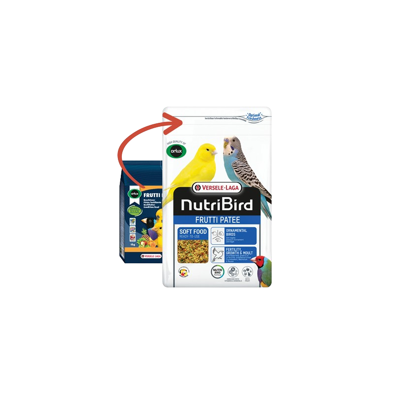 NutriBird Frutti Pâtée - 5kg