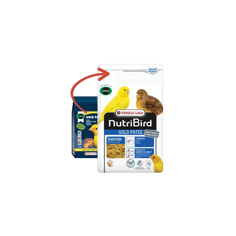 NutriBird Gold Pâtée Canaris - 5kg