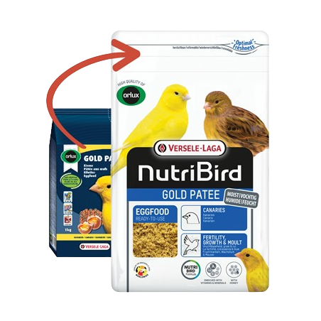 NutriBird Gold Pâtée Canaris - 5kg