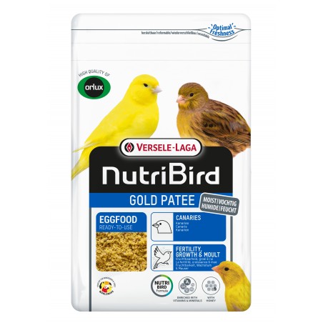 Gold Pâtée Humide Canaris - 1kg - NutriBird