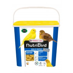 Gold Pâtée Humide Canaris - 5kg - NutriBird à 26,95 € - Versele-Laga - 422364 - Nutribird