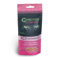 Biscuits au saumon pour chat 60gr - C PRO FOOD à 2,49 € - C PRO FOOD - CCBS - C PRO FOOD