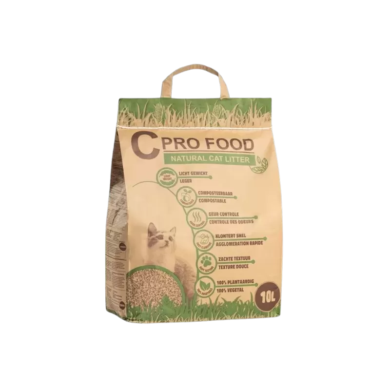 Litière Végétale Pour Chat 10 L - C PRO FOOD