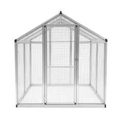 VOLIÈRE EN ALUMINIUM 182X178X195 CM - GAUN à 599,00 € - Gaun - 10805 - Volières