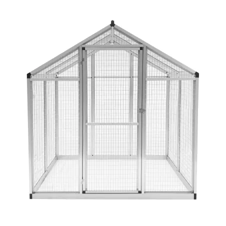 VOLIÈRE EN ALUMINIUM 182X178X195 CM - GAUN à 599,00 € - Gaun - 10805 - Volières