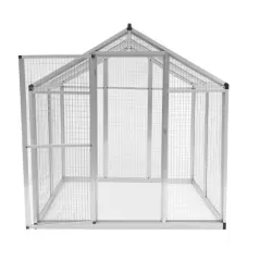 VOLIÈRE EN ALUMINIUM 182X178X195 CM - GAUN à 599,00 € - Gaun - 10805 - Volières