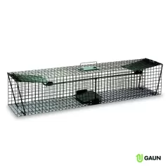 CAGE PIÈGE NUISIBLES PEINTE 2 PORTES - GAUN à 95,95 € - Gaun - 32485 - Pièges