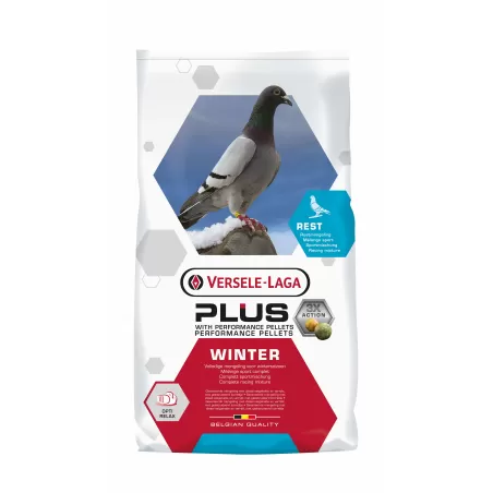 Plus Winter 20kg - Mélange d’hiver avec des granulés Plus - Versele-Laga à 21,10 € - Versele-Laga - 411440 - Plus