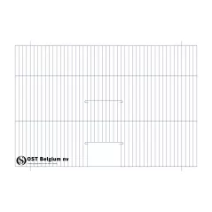 Façade 60x40cm (Porte) - OST Belgium à 12,70 € - Ost-Belgium - 89940601 - Devantures