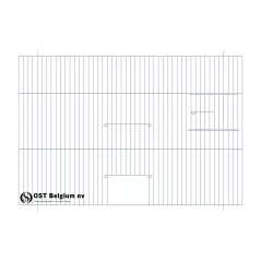 Façade 60x40cm (Porte + Porte tournante) - OST Belgium à 15,70 € - Ost-Belgium - 89940611 - Devantures