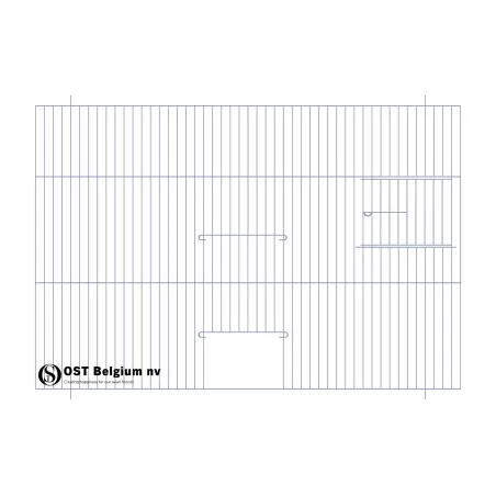 Façade 60x40cm (Porte + Porte tournante) - OST Belgium à 15,70 € - Ost-Belgium - 89940611 - Devantures