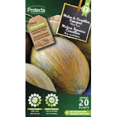 Melon de Cavaillon Espagnol à chair rose - Cat. C - Protecta à 4,80 € -  - SE-POT-00008 - Plantes, Buis & Légumes