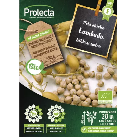 Pois Chiche LAMBADA FR-BIO-15 - Cat. E - Protecta