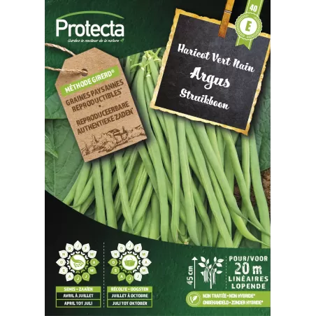 Haricot Vert Nain ARGUS - Cat. E - Protecta