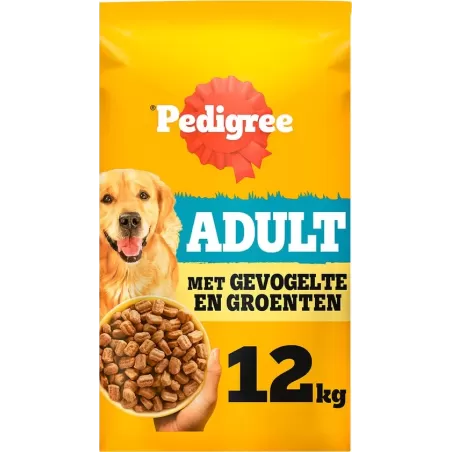 Adult Boeuf et Légumes 12kg - Pedigree à 36,99 € - Pedigree - 459146 - Pedigree