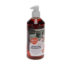 Huile de saumon écossais pour chiens et chats 500ml - Duvo+