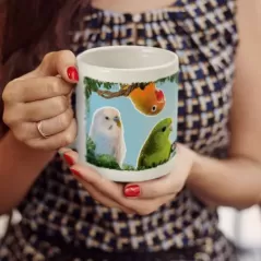 Mug Petite Perruche - Back Zoo Nature à 6,95 € - Back Zoo Nature - ZF1761 - Accessoires