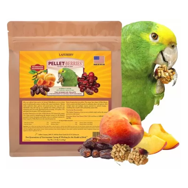 Pellet-Berries Sunny Orchard - Perroquet 1,26kg - Lafeber's