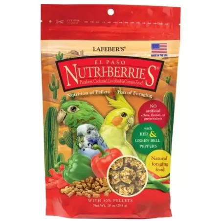 Nutri-Berries El Paso - Cockatiel 284 gr - Lafeber's