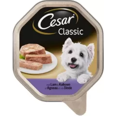 Tray Classics Agneau & Dinde 150g - Cesar à 1,70 € - Cesar - 359271 - Cesar