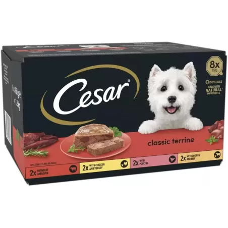 Tray Classic terrines 8x150g - Cesar à 11,10 € - Cesar - 461603 - Cesar