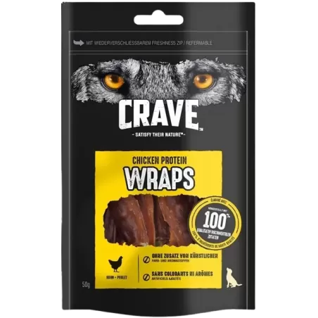 Wrap Poulet 50g - Crave à 3,59 € - Crave - 440392 - Crave