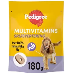 Snack pour Chien Multivitamins Digestion 180g - Pedigree à 4,99 € - Pedigree - 450294 - Pedigree