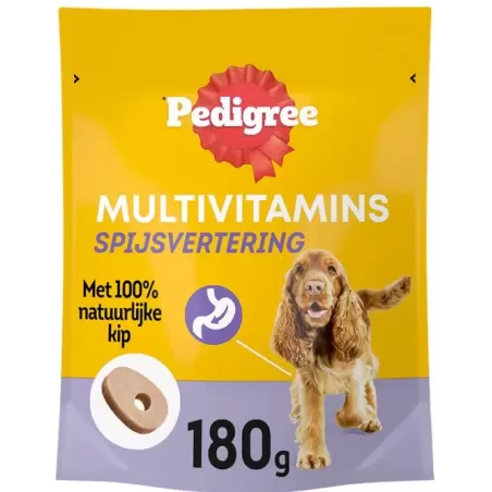 Snack pour Chien Multivitamins Digestion 180g - Pedigree à 4,99 € - Pedigree - 450294 - Pedigree