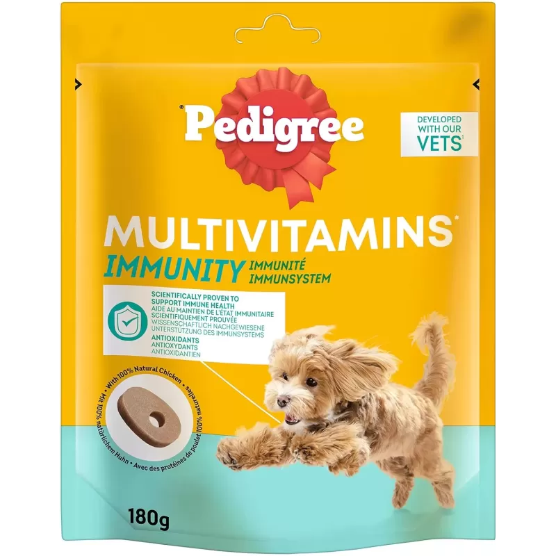 Snack pour Chien Multivitamins Immunity 180g - Pedigree