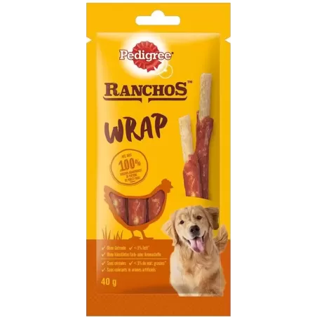 Ranchos Wrap 40g - Pedigree à 2,19 € - Pedigree - 440360 - Pedigree