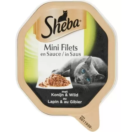 Minifilets Lapin Gibier 85g - Sheba à 1,09 € - Sheba - 363656 - Sheba