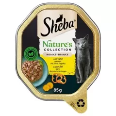 Pâtée Nature Collection Poulet&Légumes 85g - Sheba à 1,09 € - Sheba - 461259 - Sheba