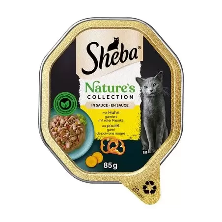 Pâtée Nature Collection Poulet&Légumes 85g - Sheba à 1,09 € - Sheba - 461259 - Sheba