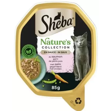 Pâtée Nature Collection Saumon&Petits Pois 85g - Sheba à 1,09 € - Sheba - 461260 - Sheba