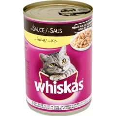 Boîtes En Sauce Au Poulet 400g - Whiskas à 2,59 € - Sheba - 101445 - Sheba