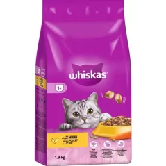 Adult 1+ Délicieuses croquettes au Poulet 1,9kg - Whiskas à 6,69 € - Whiskas - 325668 - Whiskas